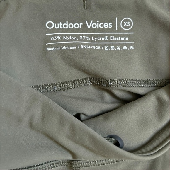 Outdoor voices SuperForm leggings‎ size XS - Picture 3 of 6